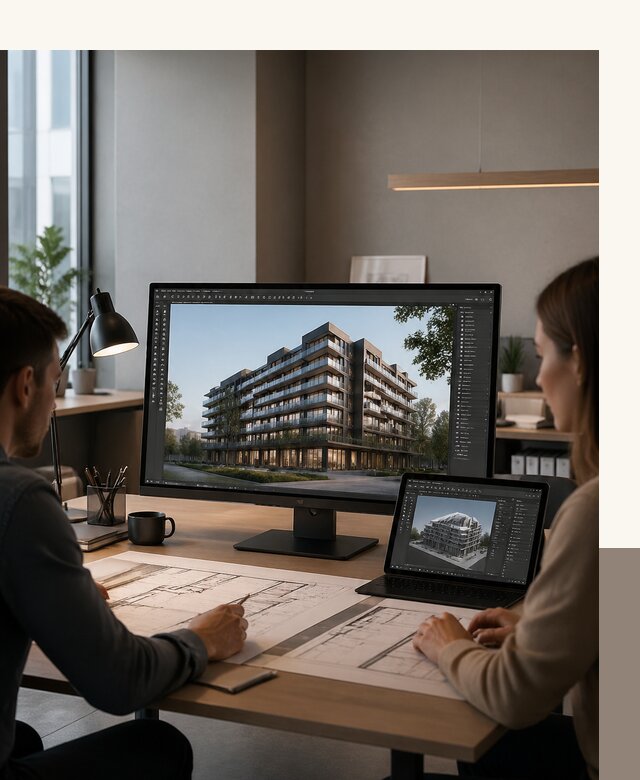 3D визуализация архитектуры и объектов строительства в Изобильном