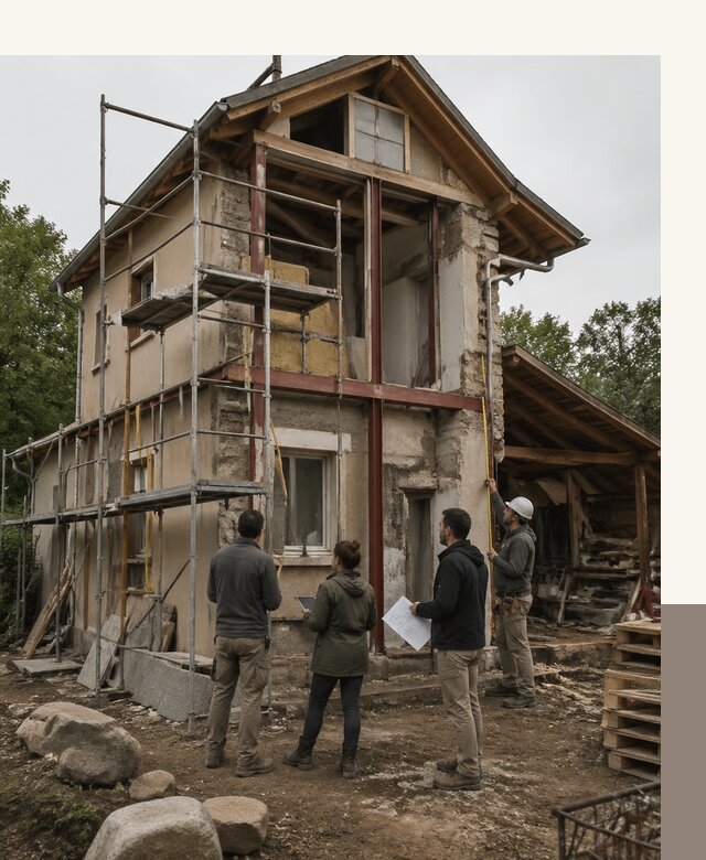 Реконструкция загородного дома под ключ в Изобильном от бюро