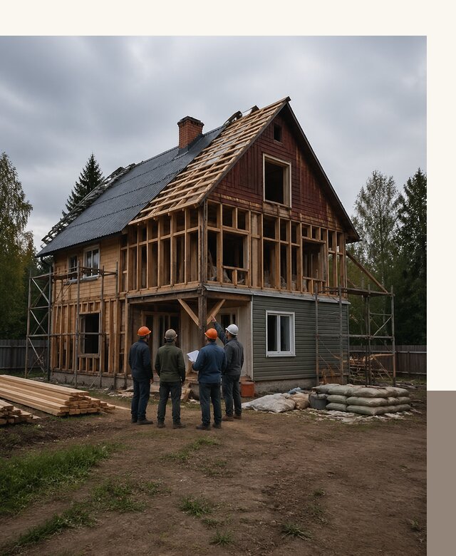 Реконструкция дачного дома в Изобильном под ключ с проектом