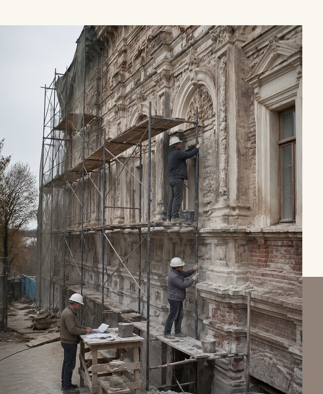 Реставрация объектов культурного наследия под ключ в Изобильном